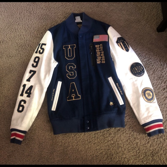 nike team bomber jacket